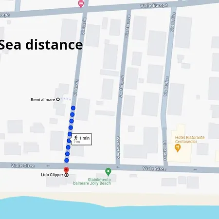 Abouterracina Bemi Al Mare, Di Fronte La
